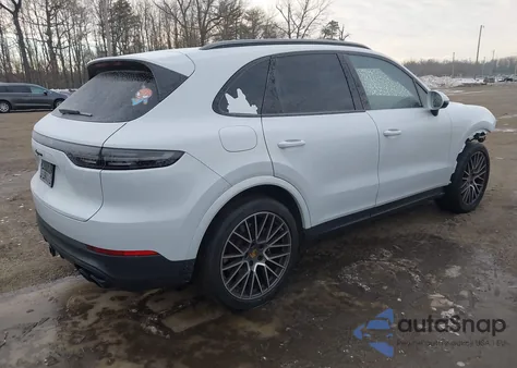 2022 Porsche Cayenne E-Hybrid Platinum Edition из США, поврежденный, VIN WP1AE2AY1NDA26210